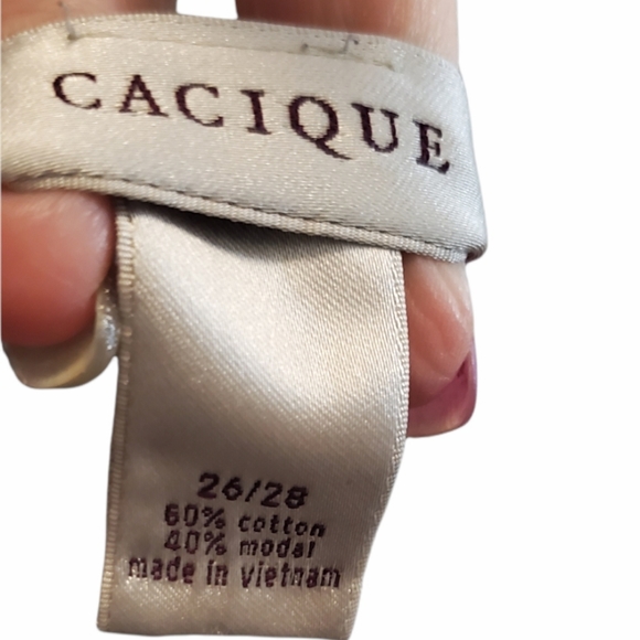 Cacique pajama shorts size 26 - Picture 4 of 4